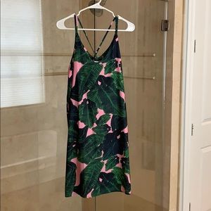 Goodnight Macaroon Pink Palm Dress